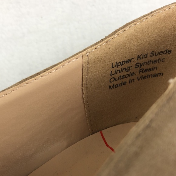 NWOB Sole Society Matador Suede Block Heel Loafer - Picture 8 of 9